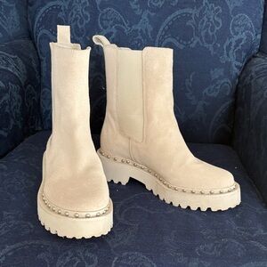 Vince Camuto Cream  Boots